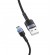 Tellur Data Cable USB to Type-C LED Light Nylon 2m Black image 2