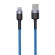 Tellur Data Cable USB to Type-C with LED Light 3A 1.2m Blue image 3