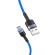 Tellur Data Cable USB to Type-C with LED Light 3A 1.2m Blue image 4