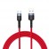 Tellur Data Cable USB to Type-C with LED Light 3A 1.2m Red фото 1