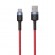Tellur Data Cable USB to Type-C with LED Light 3A 1.2m Red paveikslėlis 3
