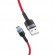 Tellur Data Cable USB to Type-C with LED Light 3A 1.2m Red фото 4