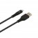 Tellur Green Data cable USB to Lightning 2.4A 1m nylon black paveikslėlis 2