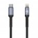 Tellur Lightning to Type-C Cable 3A PD30W 2m Nylon Black paveikslėlis 1
