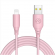 Tellur Silicone USB to Lightning Cable 3A 1m Pink фото 1