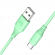 Tellur Silicone USB to Type-C Cable 3A 1m Green image 2