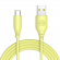 Tellur Silicone USB to Type-C Cable 3A 1m Yellow paveikslėlis 1