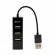 Sbox USB 4 Ports USB HUB H-204 black paveikslėlis 2