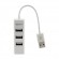 Sbox USB 4 Ports USB HUB H-204W white image 2