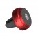 Tellur FreshDot Car Phone Holder Magnetic, Fragrance Kit Bubble Gum, Air Vent mount red image 1