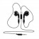 Sbox iN ear Stereo Earphones iEP-204B black paveikslėlis 1