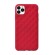Devia Woven2 Pattern Design Soft Case iPhone 11 Pro red image 1
