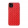 Devia Woven Pattern Design Soft Case iPhone 11 Pro red image 1