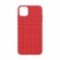 Devia Woven Pattern Design Soft Case iPhone 11 Pro Max red image 2