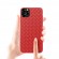 Devia Woven Pattern Design Soft Case iPhone 11 Pro Max red image 3