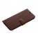 Tellur Book case Genuine Leather Cross for iPhone 7 brown image 1