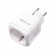 Tellur Smart WiFi AC Plug, energy reading, 3680W, 16A, white paveikslėlis 2