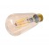 Tellur WiFi Filament Smart Bulb E27, amber, white/warm, dimmer image 2