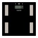 Salter 9150 BK3R Black Glass Analyser Bathroom Scales image 2
