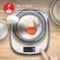 Salter 1050 WHDR White Curve Glass Electronic Digital Kitchen Scales paveikslėlis 4