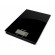 Salter 1170 BKDRCEU16 Ultra Slim Glass Digital Kitchen Scale - Black image 1