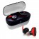 V.Silencer Ture Wireless Earbuds black/red image 1