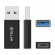 Tellur USB-A To USB-C M/F Adapter image 3