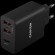 CANYON charger H-08 PD 30W USB-C 2USB-A Black paveikslėlis 1