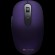 CANYON MW-9, 2 in 1 Wireless optical mouse with 6 buttons, DPI 800/1000/1200/1500, 2 mode(BT/ 2.4GHz), Battery AA*1pcs, Violet, silent switch for right/left keys, 65.4*112.25*32.3mm, 0.092kg image 1