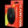 CANYON wired optical Mouse with 3 buttons, DPI 1000, Black, cable length 1.15m, 100*51*29mm, 0.07kg фото 3