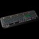 CANYON Wired multimedia gaming keyboard with lighting effect, 108pcs rainbow LED, Numbers 104keys, EN double injection layout, cable length 1.8M, 450.5*163.7*42mm, 0.90kg, color black image 4