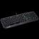CANYON Wired multimedia gaming keyboard with lighting effect, 108pcs rainbow LED, Numbers 104keys, EN double injection layout, cable length 1.8M, 450.5*163.7*42mm, 0.90kg, color black paveikslėlis 5