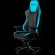 LORGAR Base 311, Gaming chair, PU eco-leather, 1.8 mm metal frame, multiblock mechanism, 4D armrests, 5 Star aluminium base, Class-4 gas lift, 75mm PU casters, Black + blue paveikslėlis 2