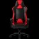 LORGAR Base 311, Gaming chair, PU eco-leather, 1.8 mm metal frame, multiblock mechanism, 4D armrests, 5 Star aluminium base, Class-4 gas lift, 75mm PU casters, Black + red paveikslėlis 1