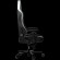 LORGAR Base 311, Gaming chair, PU eco-leather, 1.8 mm metal frame, multiblock mechanism, 4D armrests, 5 Star aluminium base, Class-4 gas lift, 75mm PU casters, Black + white image 3