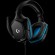LOGITECH G432 Wired Gaming Headset 7.1 - LEATHERETTE - BLACK/BLUE - USB image 2
