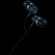 CANYON Stereo earphones with microphone, 1.2M, green paveikslėlis 1