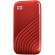 WD 1TB My Passport SSD - Portable SSD, up to 1050MB/s Read and 1000MB/s Write Speeds, USB 3.2 Gen 2 - Red, EAN: 619659184025 image 3