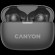 Headset Canyon OnGo TWS-10 ANC+ENC Grey (CNS-TWS10BK) image 2