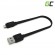 Green Cell Cable GCmatte Lightning Flat cable 25 cm with fast charging Apple 2.4A image 1