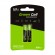 Green Cell Rechargeable Batteries 2x AAA HR03 800mAh image 1