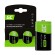 Green Cell Rechargeable Batteries 2x D R20 HR20 Ni-MH 1.2V 8000mAh image 1