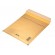 Бумажный конверт с пузырьковой пленкой E/15, 240x275+50(220x265) мм, желтый фото 1