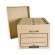 Arhīva kaste ar noņemamu vāku Fellowes Basics, 325x260x415mm, brūna paveikslėlis 3