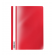 Папка-скоросшиватель ErichKrause Fizzy Classic, A4, красная фото 1