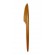 Ножи из древесного волокна Bittner Premium, многоразовые, коричневые, 100 шт. фото 1