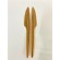 Ножи из древесного волокна Bittner Premium, многоразовые, коричневые, 100 шт. фото 2