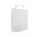 Papīra maisiņš ar rokturiem, 220x100x280mm, 80g/m2, 6.2 l, balts paveikslėlis 1