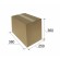 Картонная коробка для пакоматов, размер 1/2 L, 380 х 250 х 360 мм, коричневая фото 1