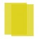 Обложки для переплёта FELLOWES Prestige, 200мк, А4,  ПВХ, прозрачные, желтые, 100 шт. фото 1